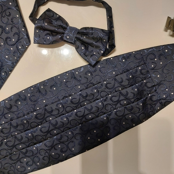 Bow Tie Set Men Fashion - Picture 2 of 7